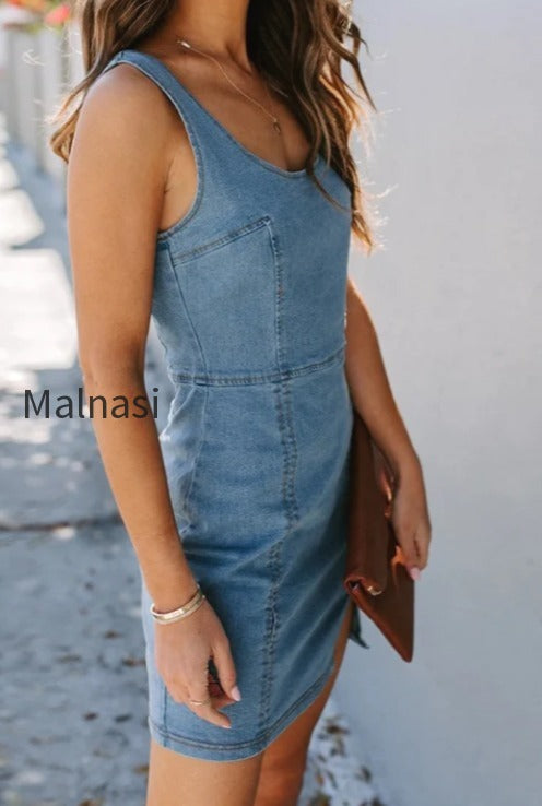 sexy-backless-bodycon-denim-dress