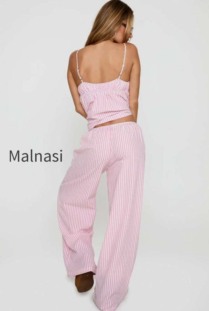 striped-loose-cami-long-pants-two-piece-set