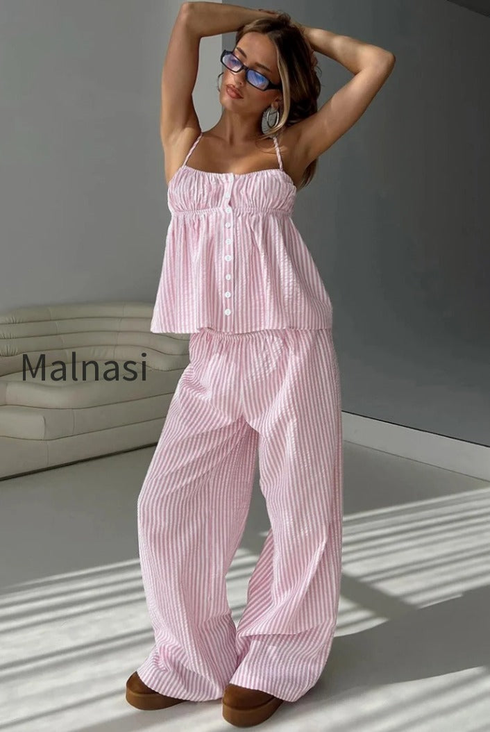 striped-loose-cami-long-pants-two-piece-set