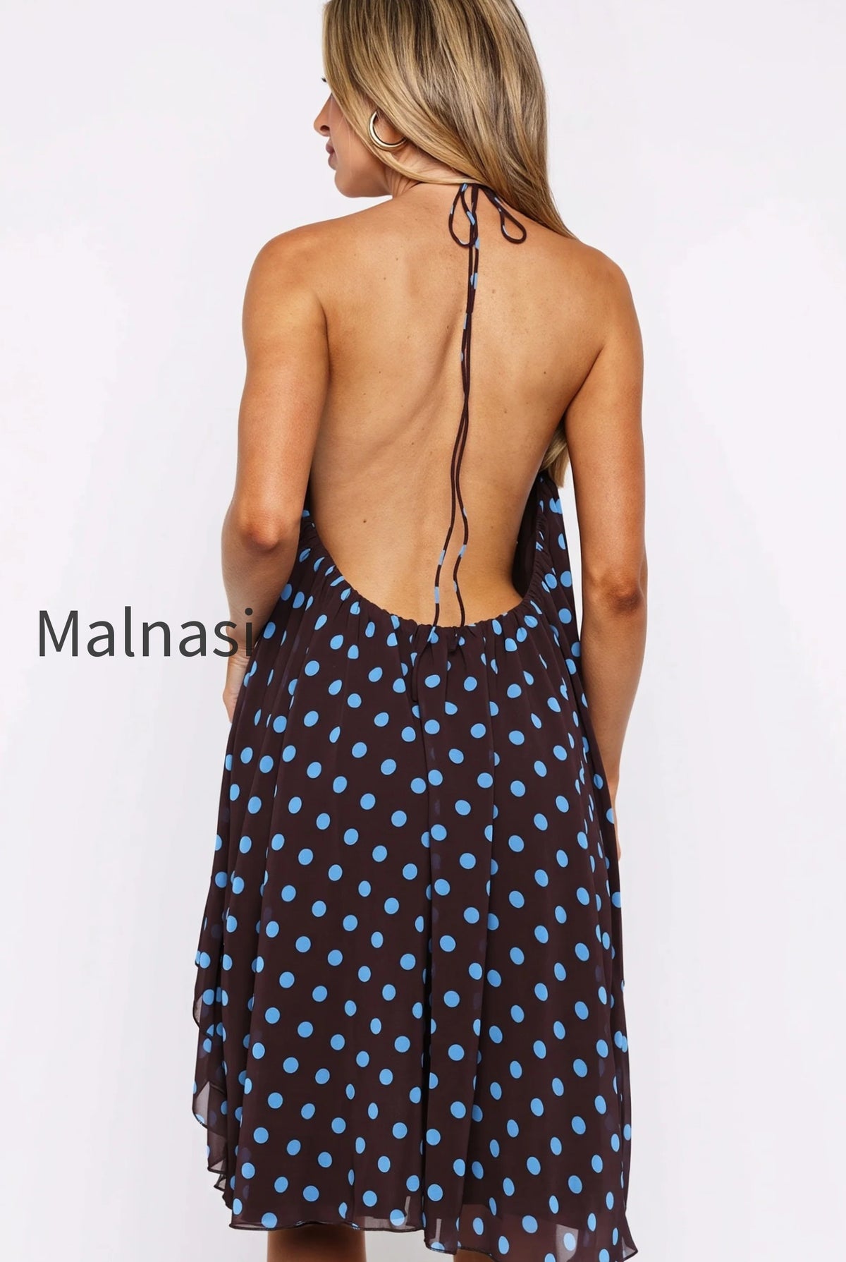 chic-polka-dot-halter-backless-tie-waist-mini-dress