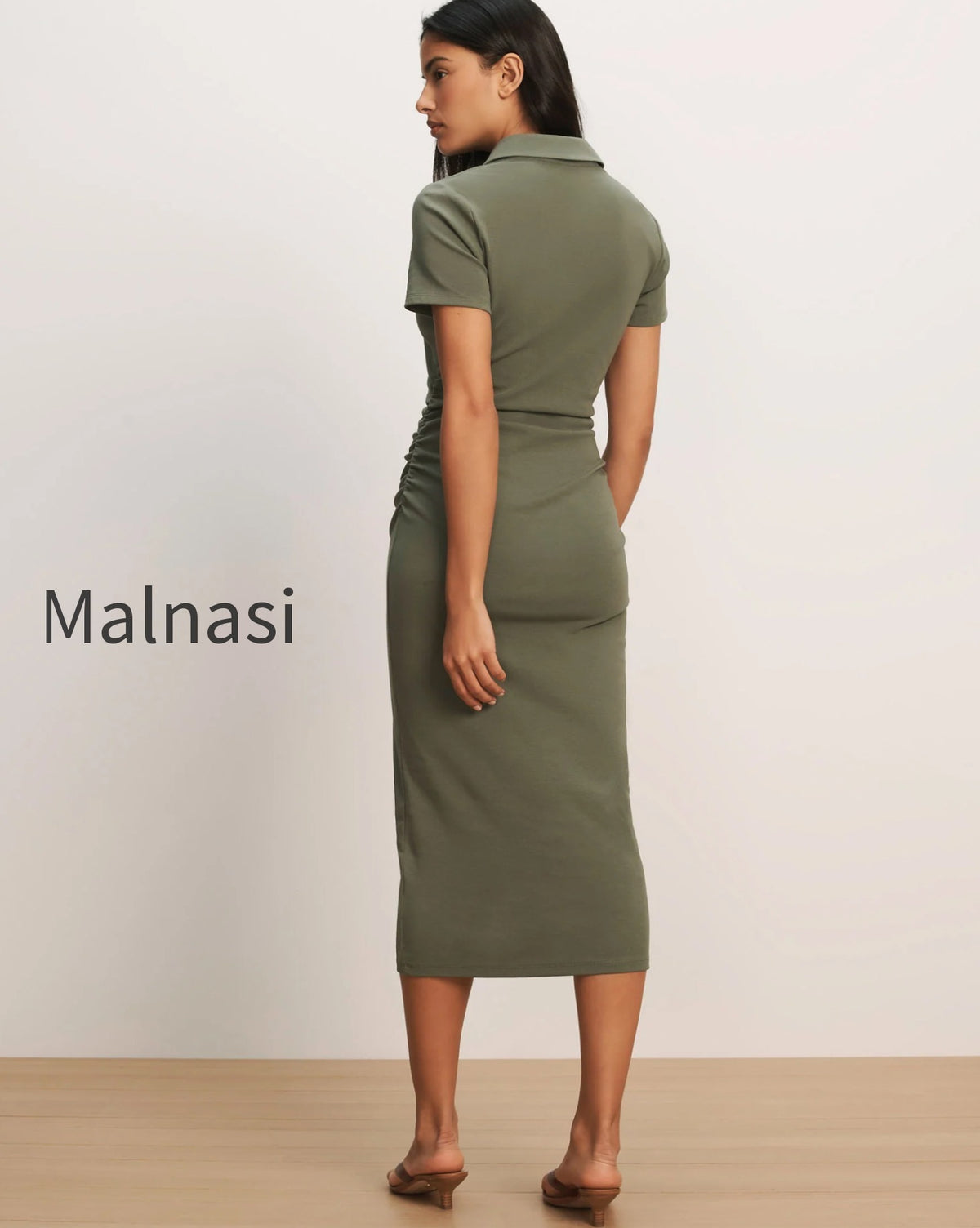 besser-polo-midi-dress-stone-army